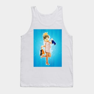 kitten contemporary art Tank Top